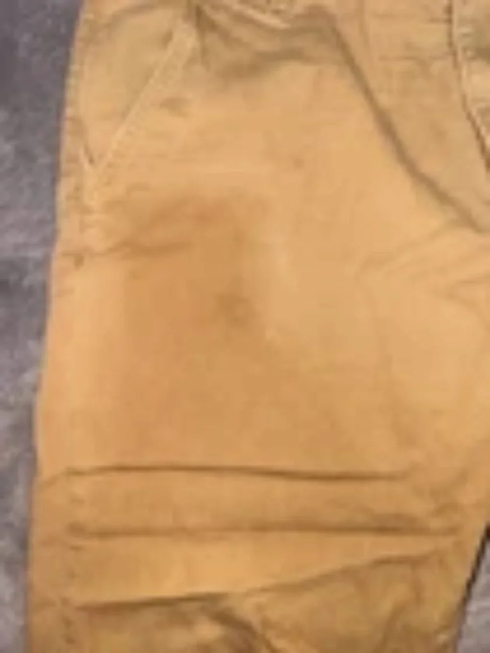 Levi Strauss & Co Twill Jogger Pants Men's 34x30 Tan Ankle Elastic Casual